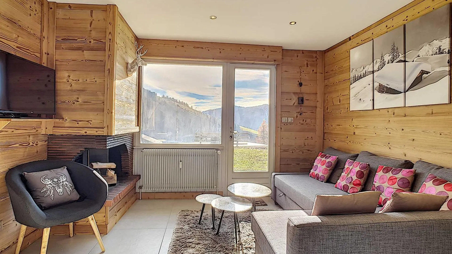 La Clusaz : Appartement 6 Pers, Mezzanine, Terrasse Sud - Fr-1-818-7 0*, La Clusaz