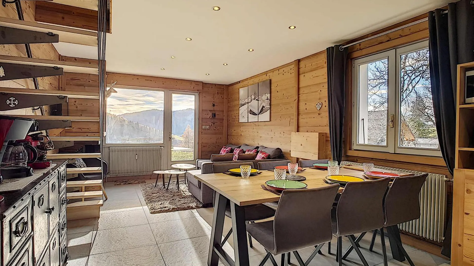 La Clusaz : Appartement 6 Pers, Mezzanine, Terrasse Sud - Fr-1-818-7